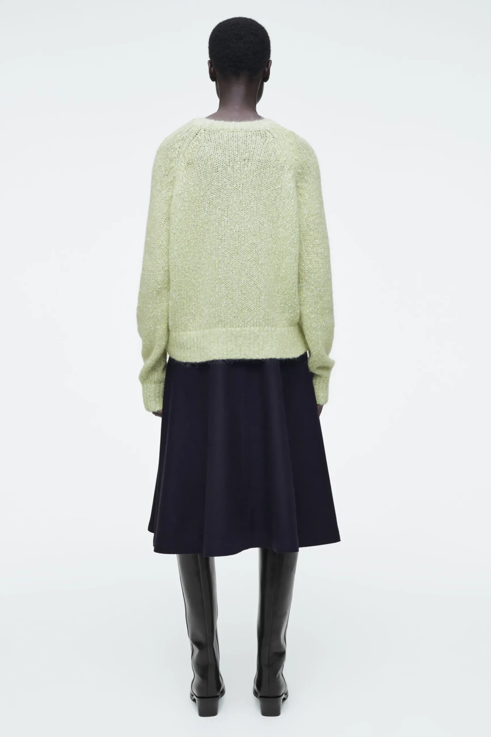 Online COS SWETER Z MIESZANKI Z MOHEREM