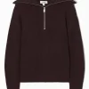 Best COS SWETER Z SUWAKIEM Z MIESZANKI WEŁNY I BAWEŁNY