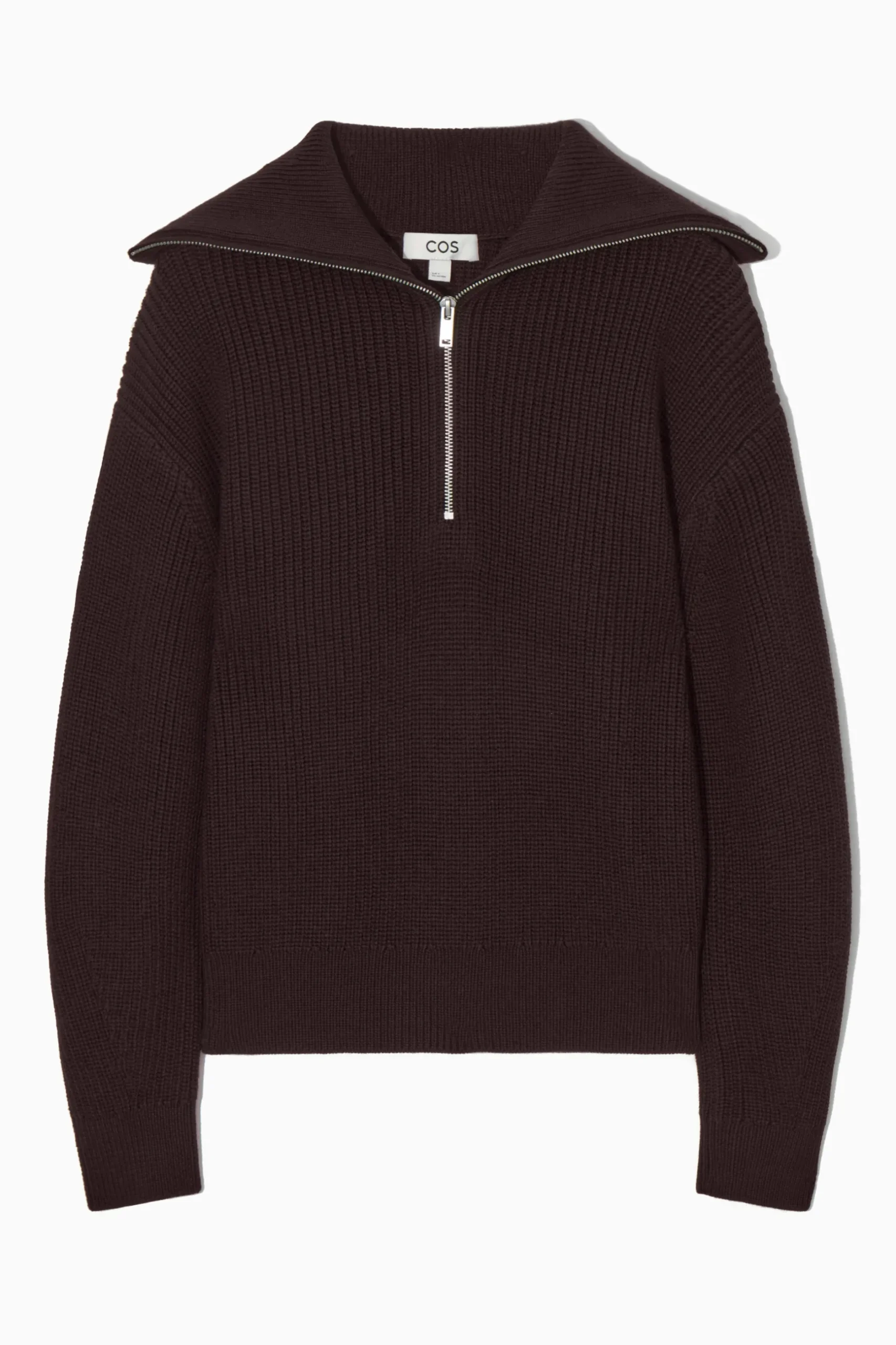 Best COS SWETER Z SUWAKIEM Z MIESZANKI WEŁNY I BAWEŁNY