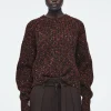Outlet COS SWETER Z WEŁNĄ Z KONTRASTUJĄCYMI WŁÓKNAMI