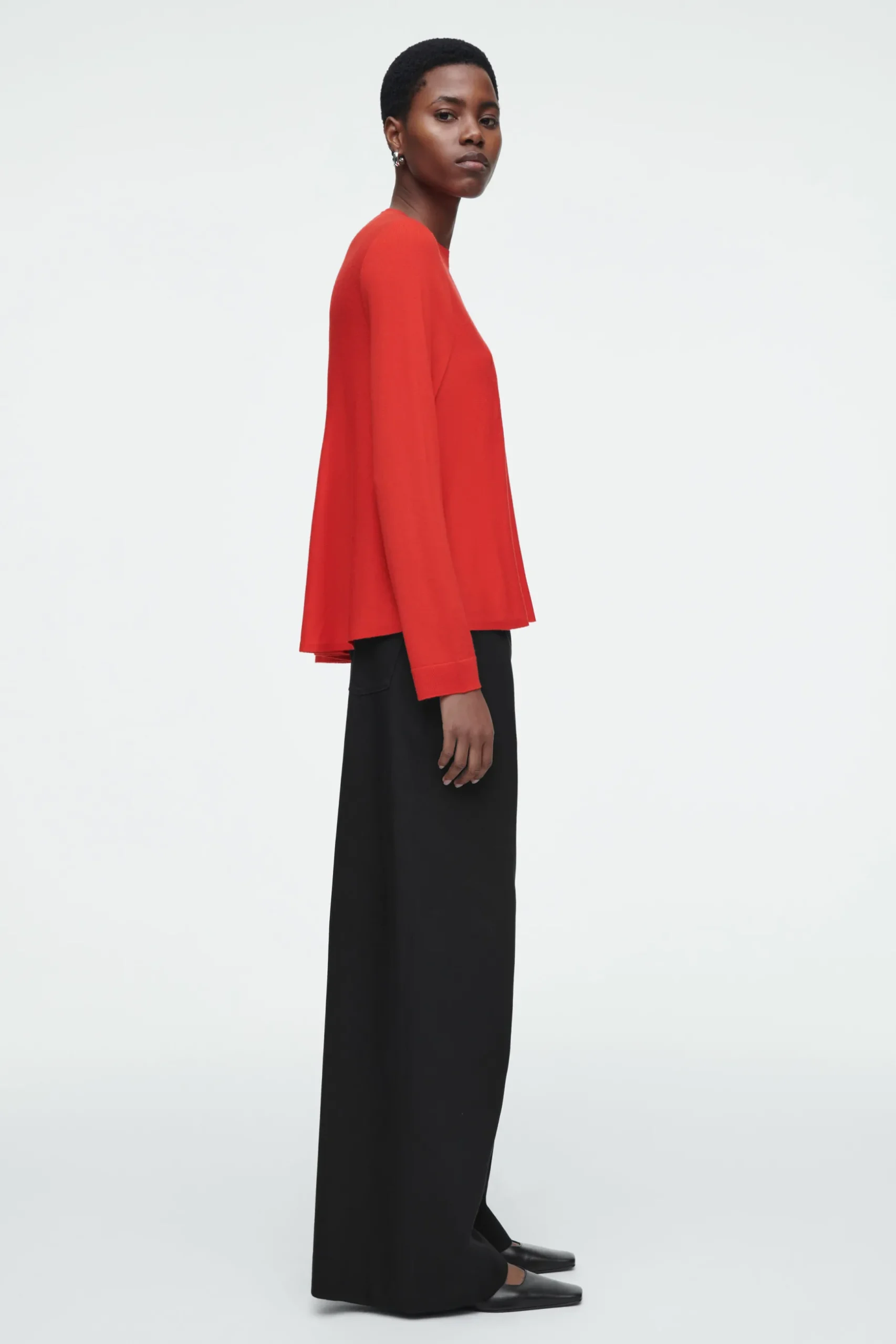Fashion COS SWETER Z WEŁNY MERINO