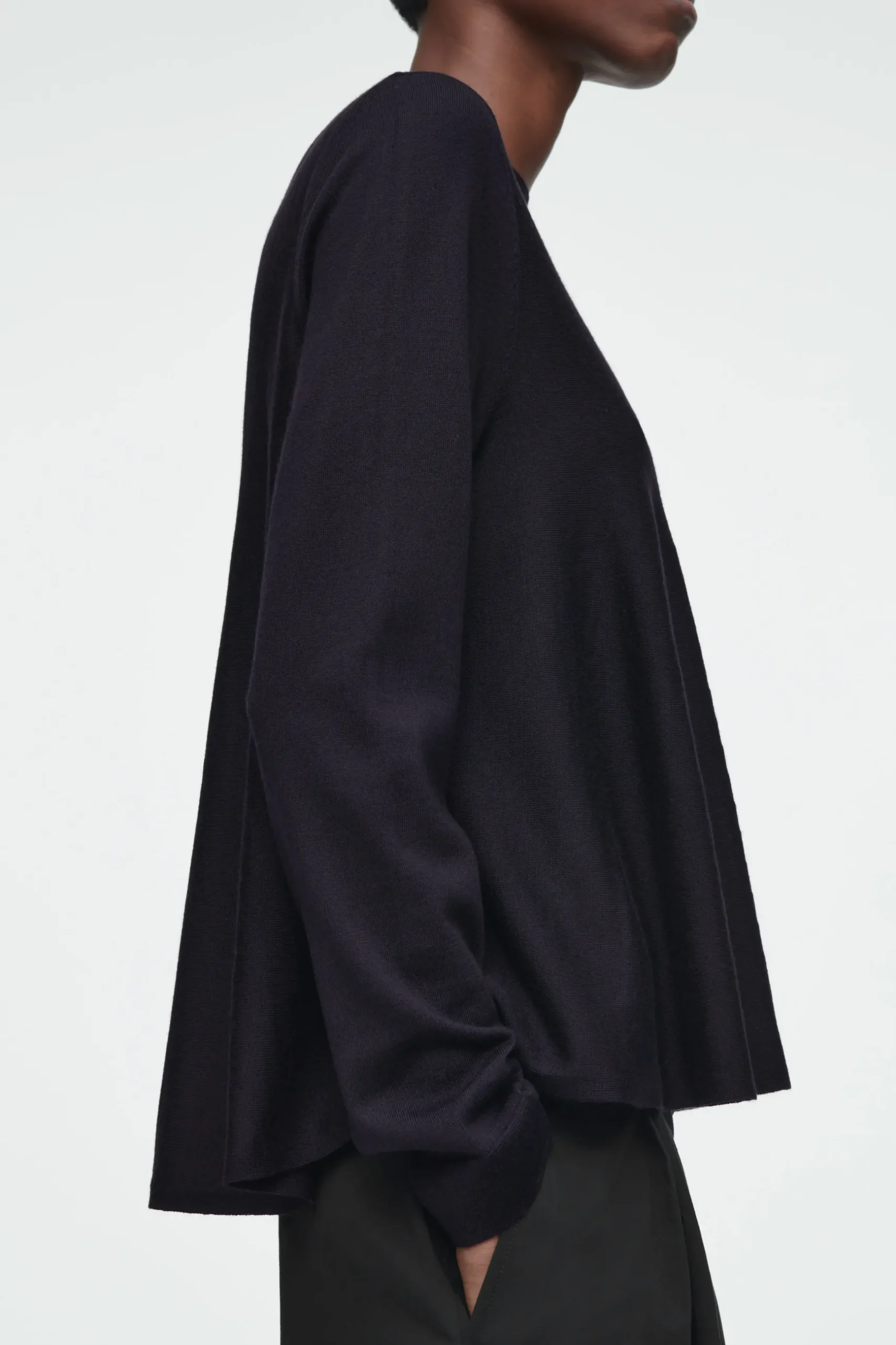 Fashion COS SWETER Z WEŁNY MERINO