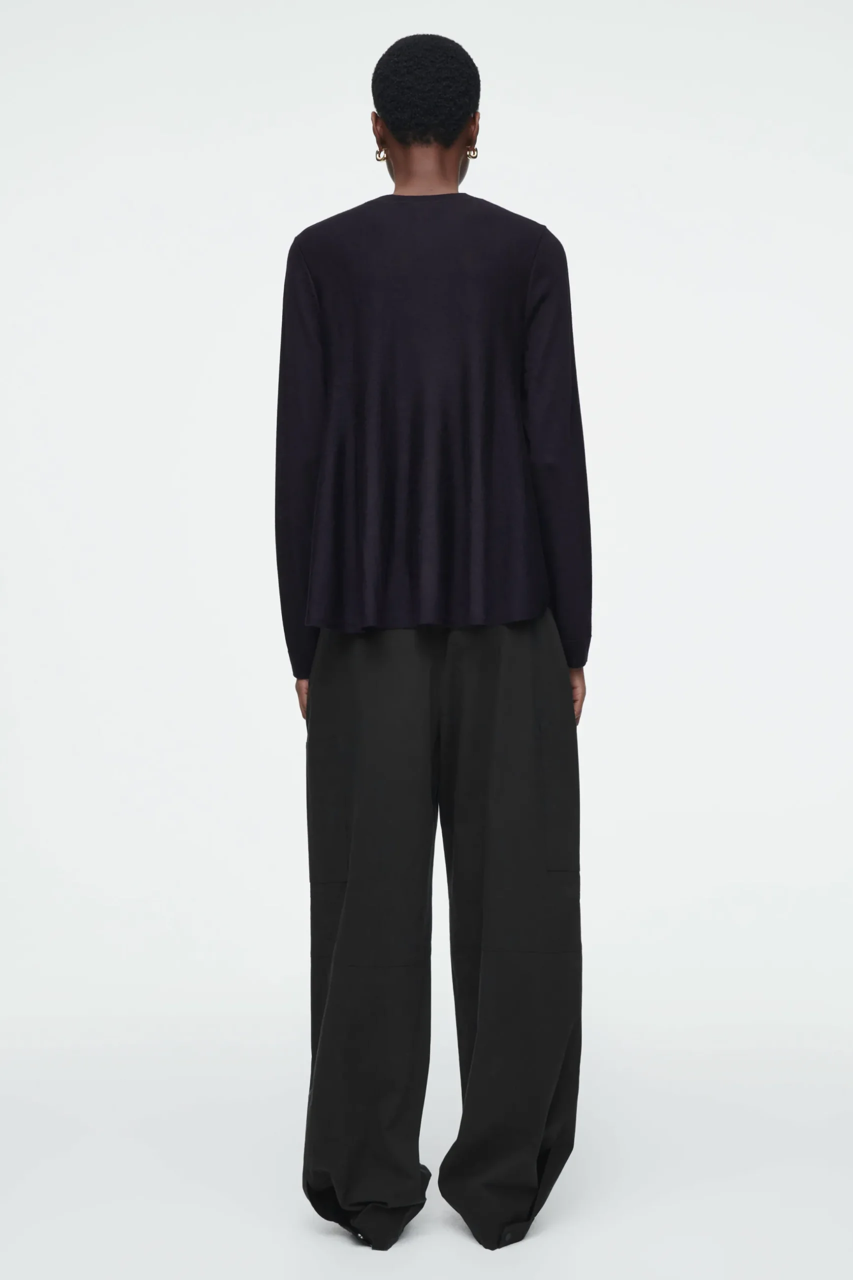 Fashion COS SWETER Z WEŁNY MERINO