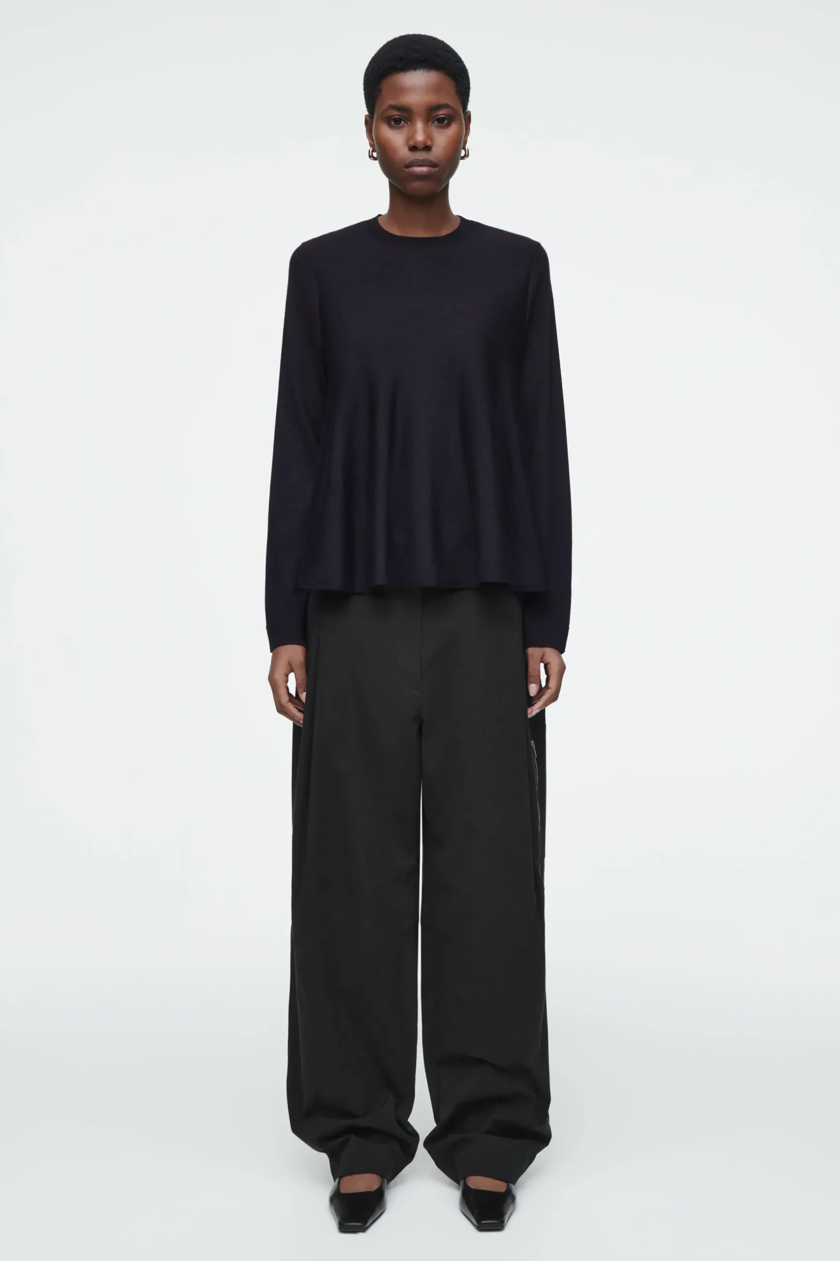 Fashion COS SWETER Z WEŁNY MERINO