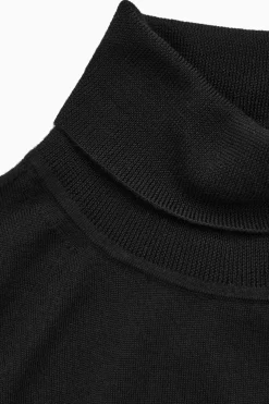 Best COS SWETER Z WEŁNY MERYNOSOWEJ Z WYWIJANYM GOLFEM