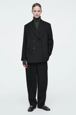 Discount COS SWETER Z WEŁNY MERYNOSOWEJ Z WYSOKIM DEKOLTEM