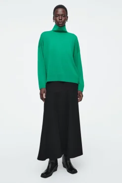 Online COS SWETER Z WEŁNY MERYNOSOWEJ Z PÓŁGOLFEM