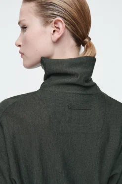 Discount COS SWETER Z WEŁNY MERYNOSOWEJ Z WYSOKIM DEKOLTEM