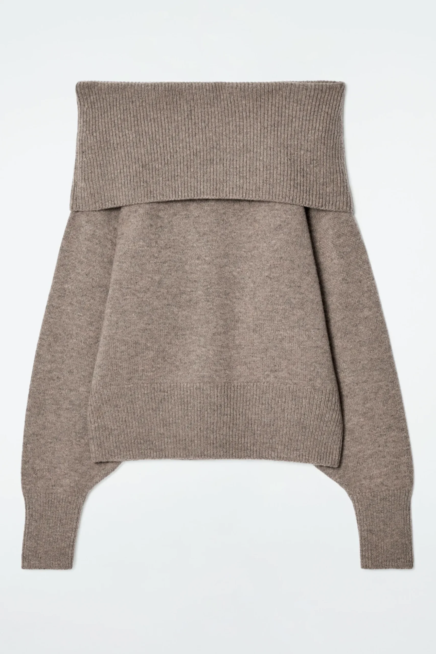 Best COS SWETER Z WEŁNY MERYNOSOWEJ ODSŁANIAJĄCY RAMIONA