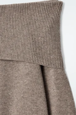 Best COS SWETER Z WEŁNY MERYNOSOWEJ ODSŁANIAJĄCY RAMIONA