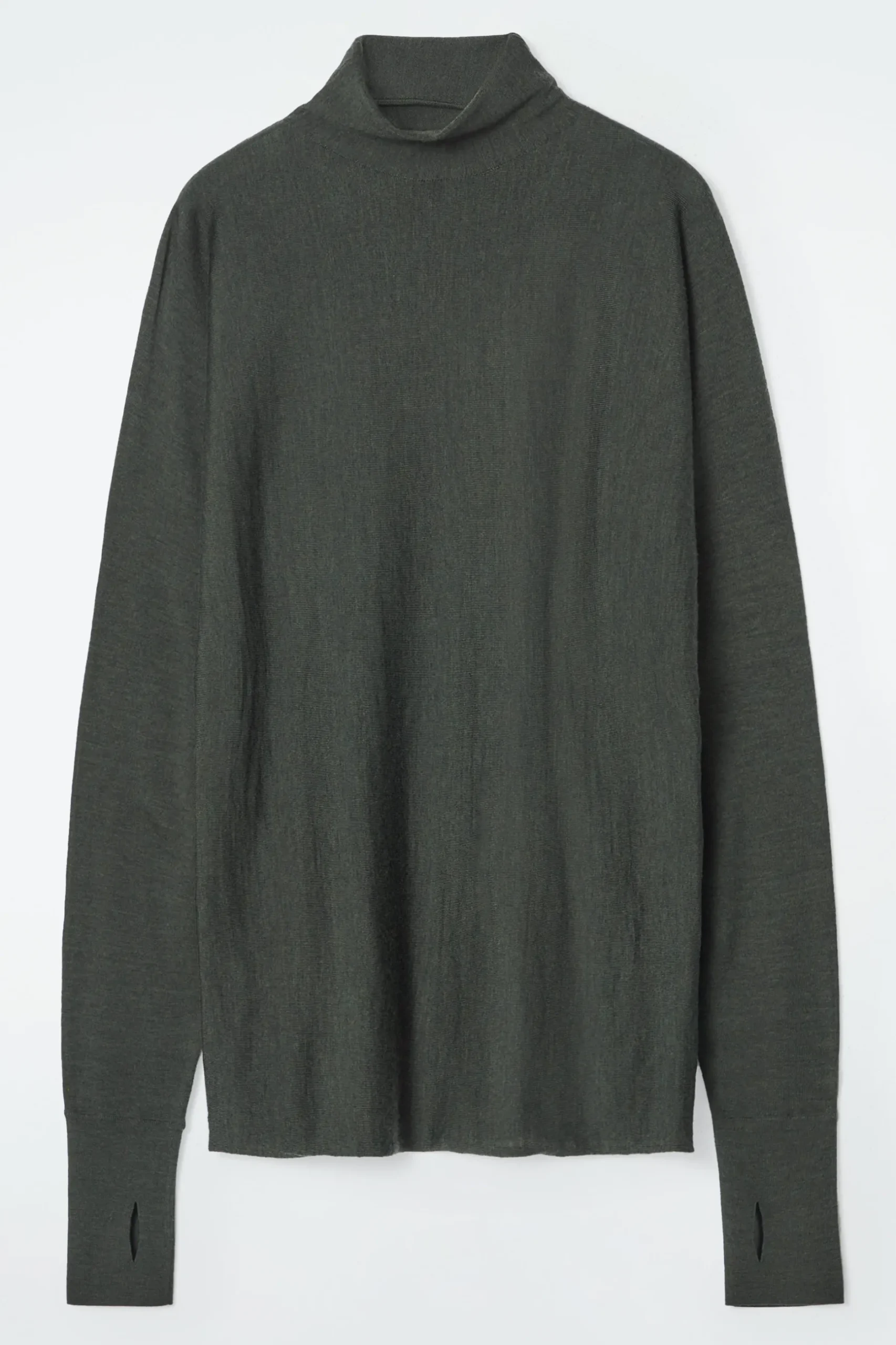 Discount COS SWETER Z WEŁNY MERYNOSOWEJ Z WYSOKIM DEKOLTEM