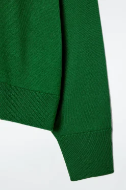 Sale COS SWETER Z WEŁNY MERYNOSOWEJ Z OKRĄGŁYM DEKOLTEM