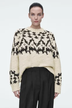 Online COS SWETER Z WEŁNY ZE SPLOTEM FAIR ISLE