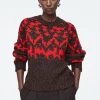 New COS SWETER Z WEŁNY ZE SPLOTEM FAIR ISLE