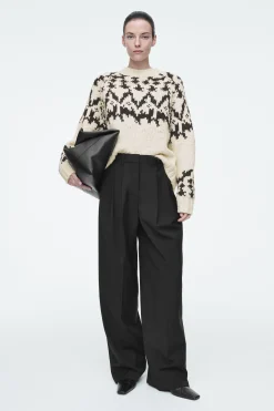 Online COS SWETER Z WEŁNY ZE SPLOTEM FAIR ISLE