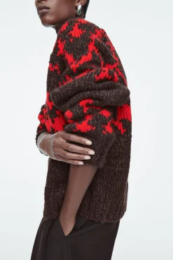 New COS SWETER Z WEŁNY ZE SPLOTEM FAIR ISLE