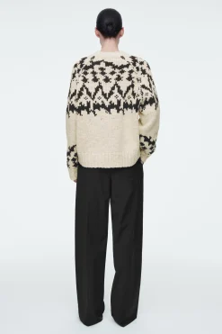 Online COS SWETER Z WEŁNY ZE SPLOTEM FAIR ISLE