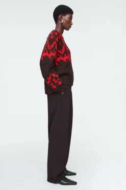 New COS SWETER Z WEŁNY ZE SPLOTEM FAIR ISLE