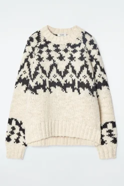 Online COS SWETER Z WEŁNY ZE SPLOTEM FAIR ISLE