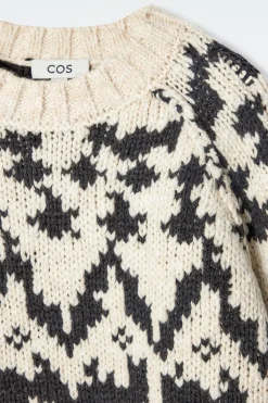 Online COS SWETER Z WEŁNY ZE SPLOTEM FAIR ISLE