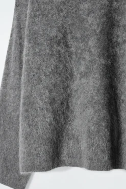 Best COS SWETER ZE SZCZOTKOWANEGO KASZMIRU Z PÓŁGOLFEM