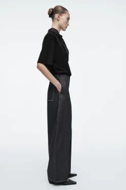 Fashion COS SZEROKIE JEANSY BARREL