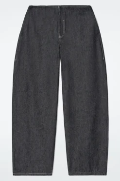 Fashion COS SZEROKIE JEANSY BARREL