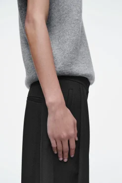 Fashion COS SZEROKIE SPODNIE DO KOSTEK Z WEŁNĄ