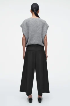 Fashion COS SZEROKIE SPODNIE DO KOSTEK Z WEŁNĄ