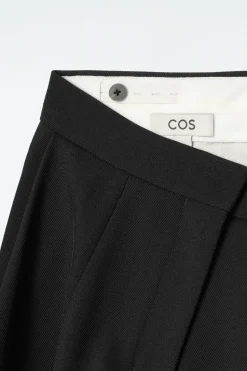 Fashion COS SZEROKIE SPODNIE DO KOSTEK Z WEŁNĄ