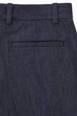 New COS SZEROKIE SPODNIE JEANSOWE