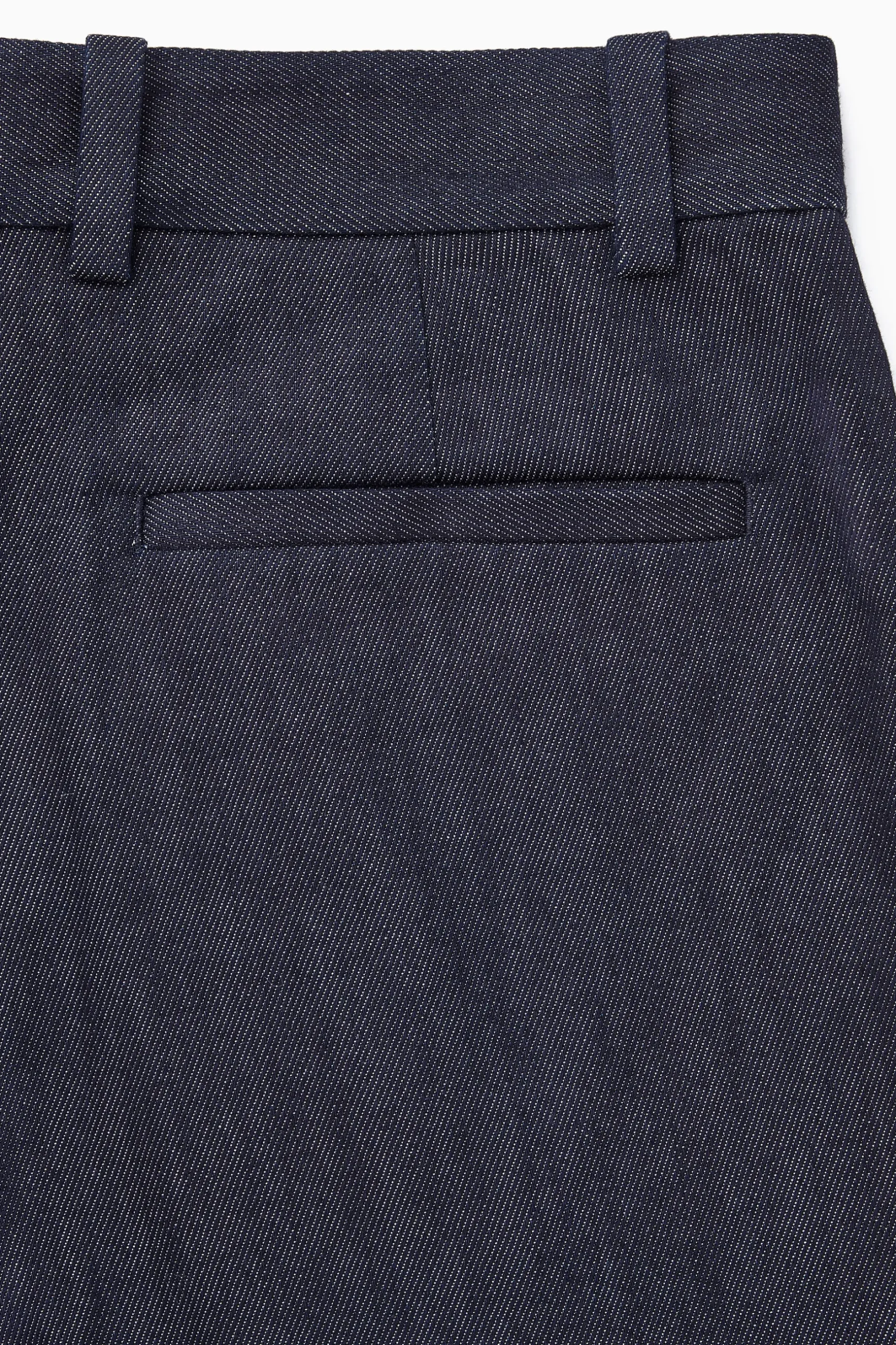 New COS SZEROKIE SPODNIE JEANSOWE