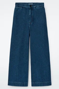 Hot COS SZEROKIE SPODNIE JEANSOWE