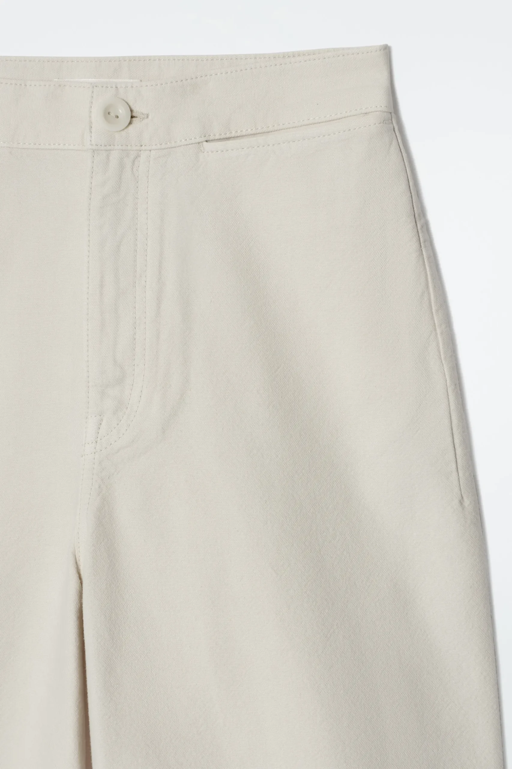 Discount COS SZEROKIE SPODNIE JEANSOWE