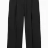 Online COS SZEROKIE WEŁNIANE SPODNIE – RELAXED FIT