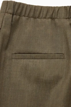 Clearance COS SZEROKIE WEŁNIANE SPODNIE – RELAXED FIT