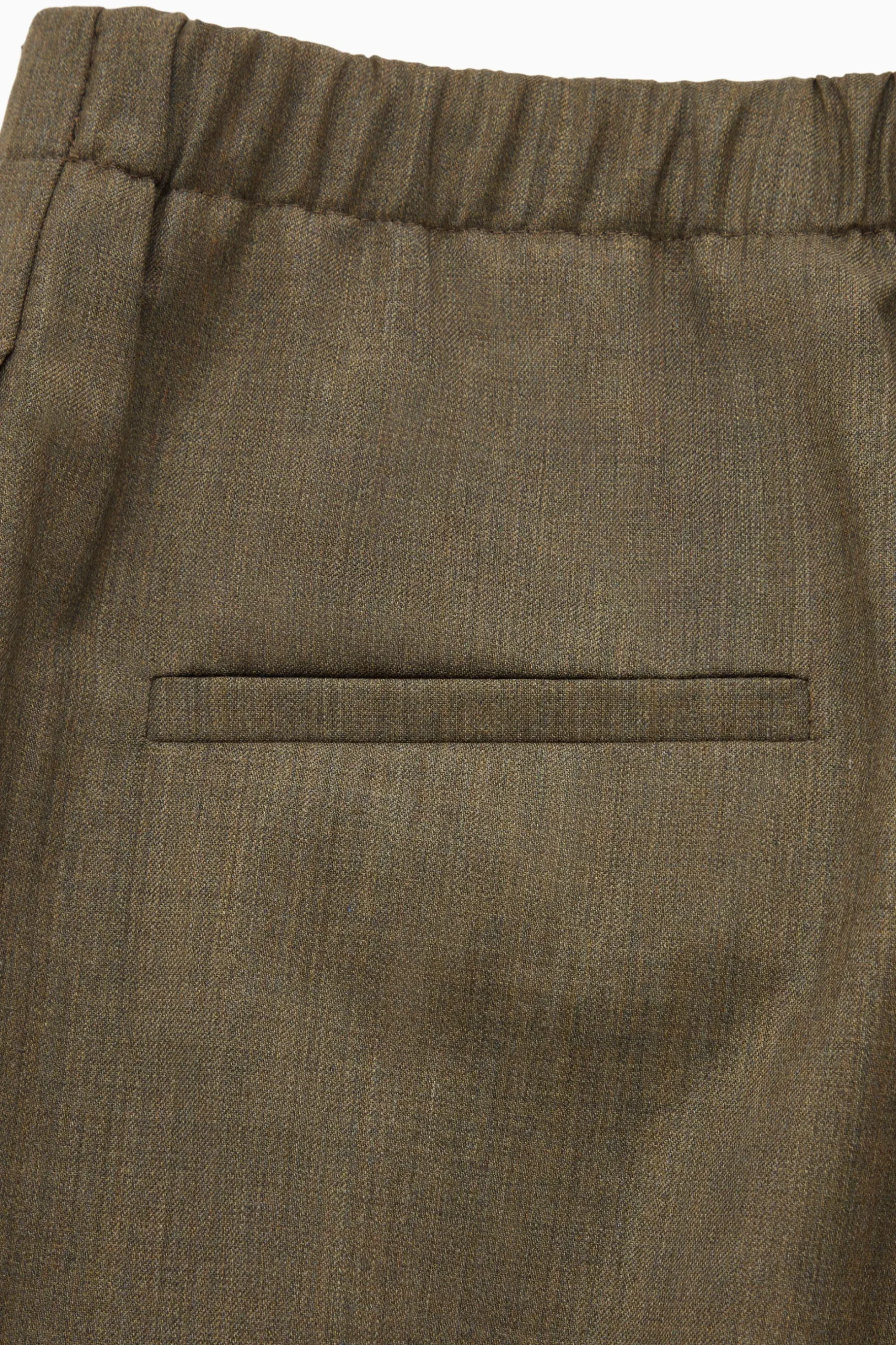 Clearance COS SZEROKIE WEŁNIANE SPODNIE – RELAXED FIT