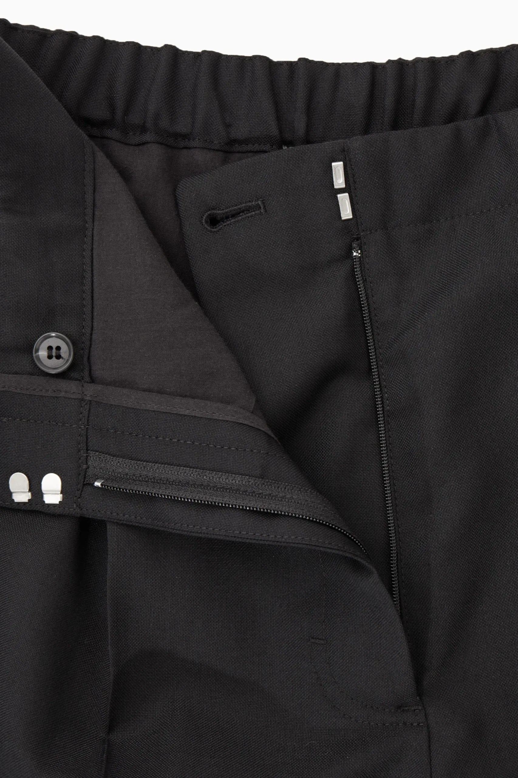 Online COS SZEROKIE WEŁNIANE SPODNIE – RELAXED FIT