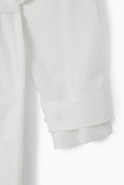 Fashion COS SZMIZJERKA MAXI BEZ KOŁNIERZYKA