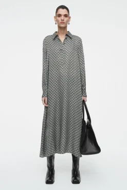 Best COS SZMIZJERKA MAXI W GEOMETRYCZNY WZÓR