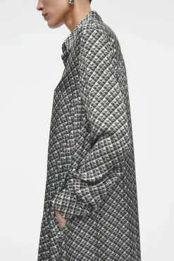 Best COS SZMIZJERKA MAXI W GEOMETRYCZNY WZÓR