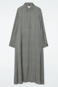Best COS SZMIZJERKA MAXI W GEOMETRYCZNY WZÓR