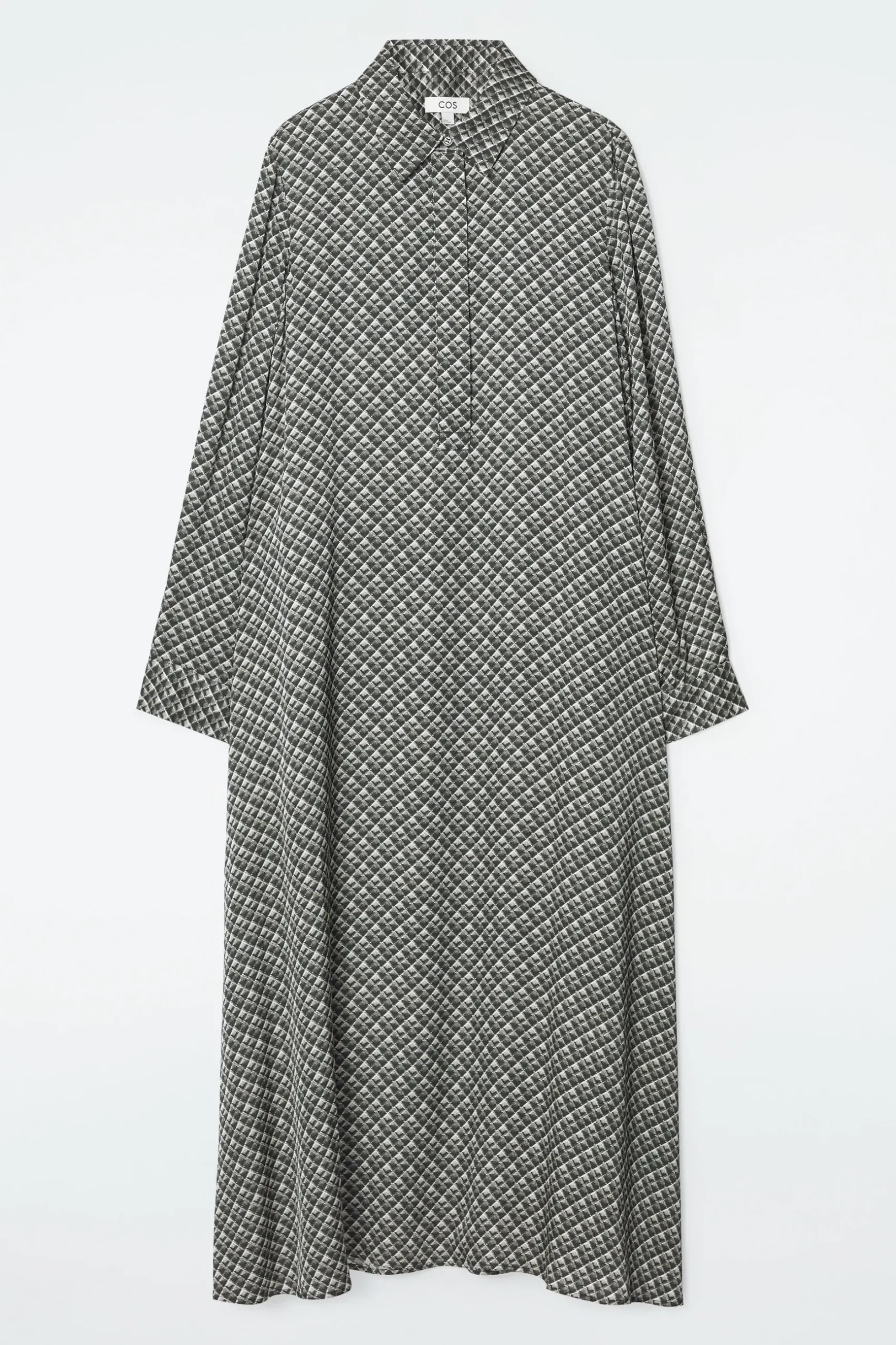 Best COS SZMIZJERKA MAXI W GEOMETRYCZNY WZÓR