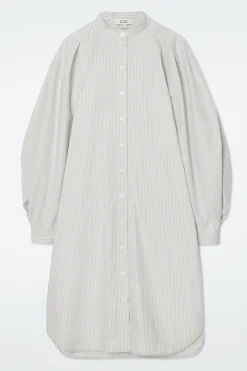 New COS SZMIZJERKA MIDI Z KOŁNIERZEM TYPU GRANDAD
