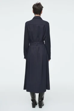 Clearance COS SZMIZJERKA MIDI Z PASKIEM