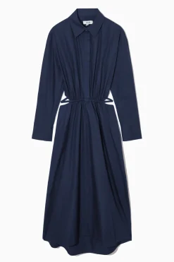 New COS SZMIZJERKA MIDI Z WYCIĘCIAMI W TALII