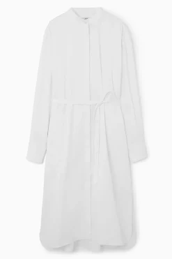 Clearance COS SZMIZJERKA OVERSIZE Z KOŁNIERZYKIEM TYPU GRANDAD