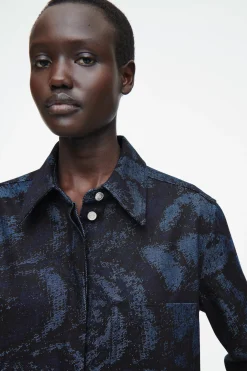 Sale COS SZMIZJERKA Z ŻAKARDOWEGO DENIMU