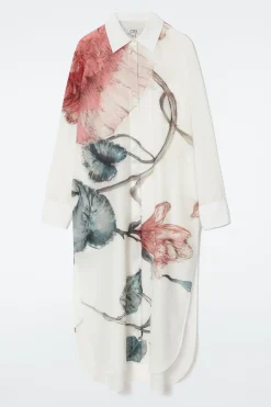 New COS SZMIZJERKA Z KWIATOWYM NADRUKIEM OVERSIZE