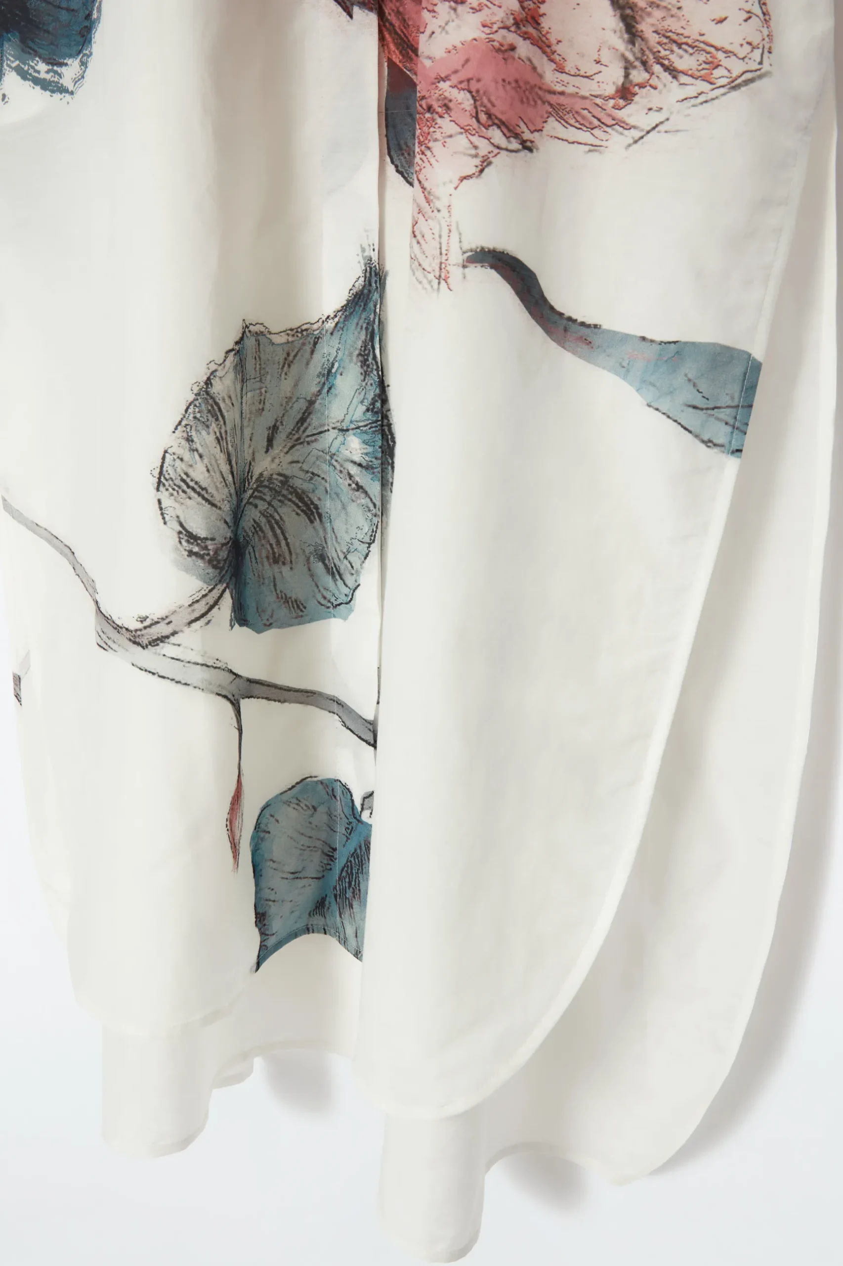 New COS SZMIZJERKA Z KWIATOWYM NADRUKIEM OVERSIZE